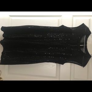 Black cocktail dress